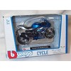 Burago Suzuki GSX R1000 R 2021 Metallic blue Motorcycle 1:18
