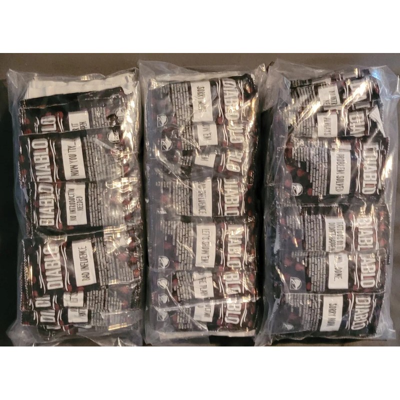 Taco Bell 200 Taco Bell Sauce Packets - Mild, Hot,