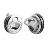 2 PCS Purocean Metal Marine Latch Pull Slam Latch Handle