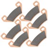 Caltric Brake Pads for Arctic Cat 700 Prowler Xt Xtx
