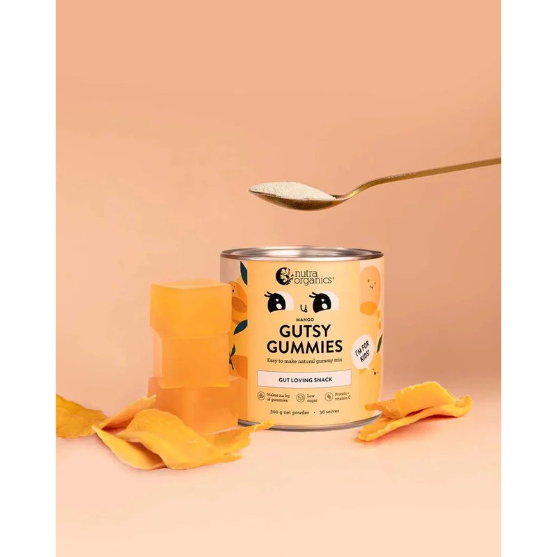 Nutra Naturals Gutsy Gummies, Mango / 300g