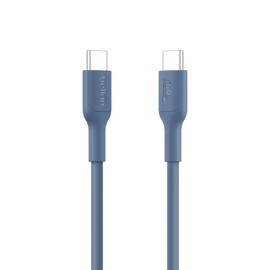 Belkin USB-C to USB-Cケーブル 60W 2.0 PCR 1M ブルー CAB023fq1MBL