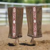 M-Royal Saddles Polainas Charra Brown (M) Charro Half Mexican Chaps