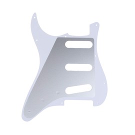 Musiclily Pro 11-Hole 62 Vintage SSS Strat Pickguard for American Stratocaster 62 Electric Guitar, 4Ply Vintage Tortoise