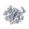 1/4-20 Hex Drive Threaded Inserts for Wood - 40 Pieces