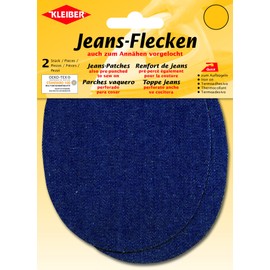 Kleiber Denim Jean Repair Patches, Dark Blue