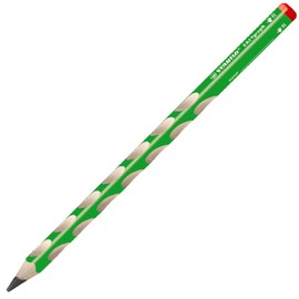 Handwriting Pencil - STABILO EASYgraph - Right Handed - Green - Box of 12 - 2B