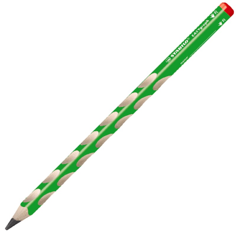 Handwriting Pencil - STABILO EASYgraph - Right Handed - Green