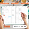 Clever Fox Appointment Book – Hourly Schedule Planner with 15-Minute