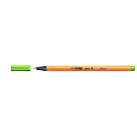 STABILO POINT 88 FINELINER PIGMENT LINER 88/33 (PACK OF 3) - APPLE GREEN