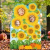 Fall Sunflower Photo Backdrop Autumn Harvest Themed Background Hollow Out