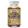 Vitamin B Complex Supplement B12 B1 B2 B3 B5 B6 B9 Biotin Nervous System Metabolism Immunity and Energy Support Super Diet, 60 Capsules, 120 Tablets, 1 Piece / 비타민 B 복합 보충제 B12 B1 B2 B3 B5 B6 B9 비오틴 신경계 신진대사 면역 및 에너지 지원 슈퍼 다이어트, 60캡슐, 120정, 1개