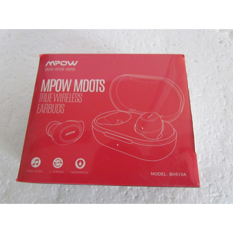 MPOW MDOTS True Wireless Earbuds BH510A Bluetooth 5.0 - New