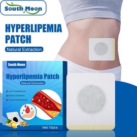 South Moon Herbal Belly Button Patches – Balance Blood Lipids & Support Healthy Blood Pressure – 10 Patches - Specification: 2 pcs