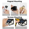 DZGKGM RV Magnetic Motion Sensor Light, Solar RV Porch Light,