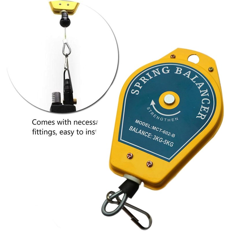 Telituny Spring Balancer, Retractable Spring Compressor, Load Capacity 1.5 -
