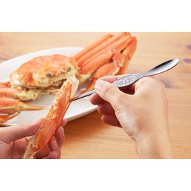 Yoshikawa 3072019 Crab Fork, Set of 5, Stainless Steel, 6.0 inches (15.2 cm), Made in Japan