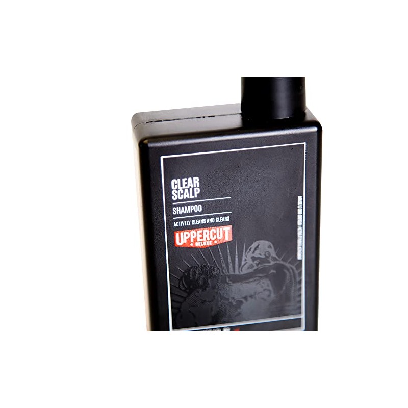 UPPERCUT DELUXE- Champú para cuero cabelludo limpio, 8.1 fl. oz.