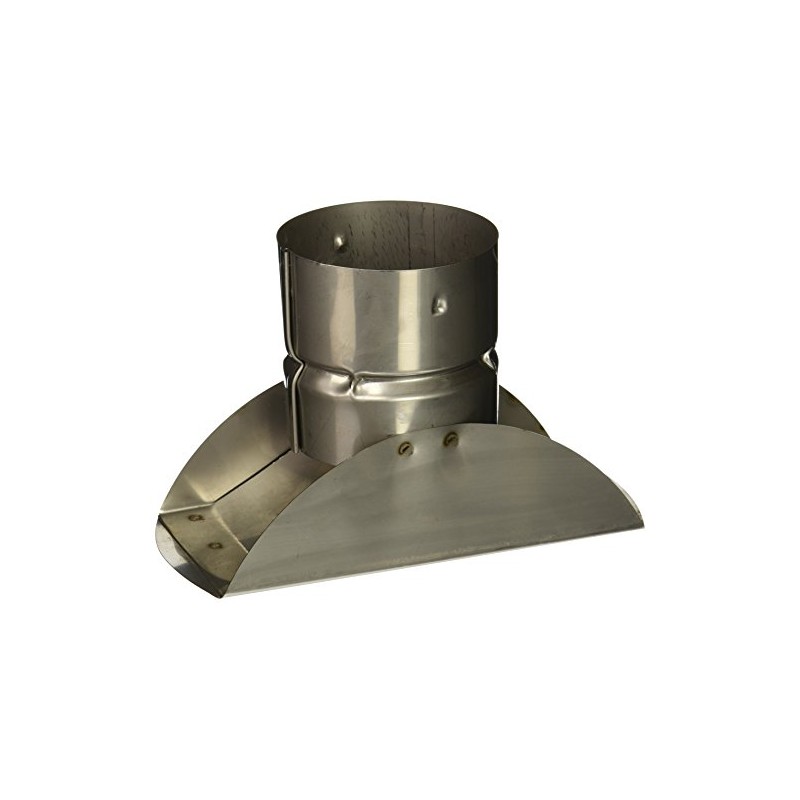 Selkirk Corp 243805 Horizontal Termination Stove Pipe Cap, 3 Inch,