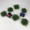 KuGuo Mini Plastic Artificial Weeds Tufts DIY Fake Grass Clusters