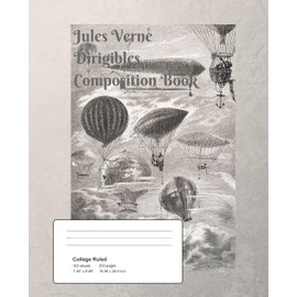 Jules Verne Dirigibles Composition Book