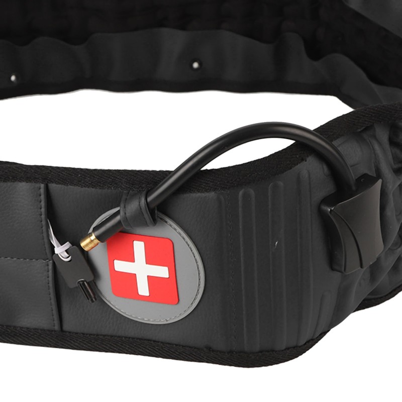 Lumbar Traction Belt Inflatable Reduce Pressure Lower Back Support Brace