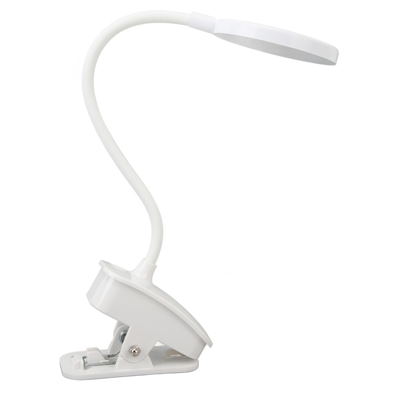 LED Clip Lamp Desk Table Foldable USB Eye Protection Study
