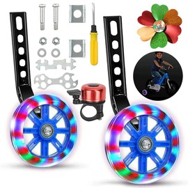 Anyingkai Stabilisers, bicycle stabilisers for children, stabilisers for children's bicycle, auxiliary wheels for adults, stabilisers for adults, auxiliary bike children's bicycle, green