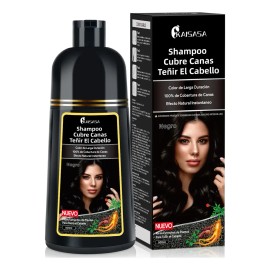 Shampoo Tinte Instantáneo Cubre Canas Natural Jengibre 500ml