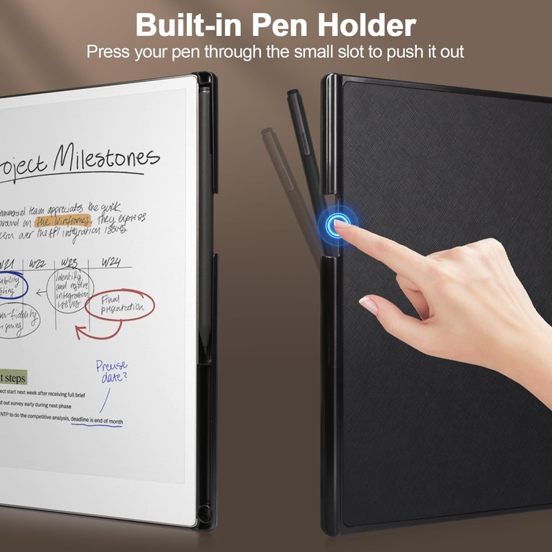 Caweet Stand Case for Remarkable Paper Pro 11.8 Inch 2024,