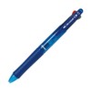 Pilot Tri-Color Ballpoint Pen, Acroball 3, 0.7, Clear Blue