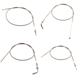 MOTOFLEX Bowden Cable Set Silver Grey – Simson SR2, SR2E (from Vehicle 833190)