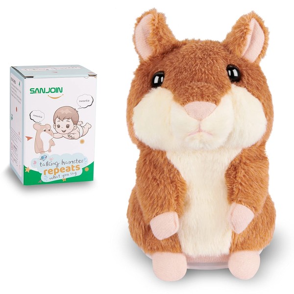 SANJOIN Kids Toddler Toys for Ages 2-4, Talking Hamster Repeats