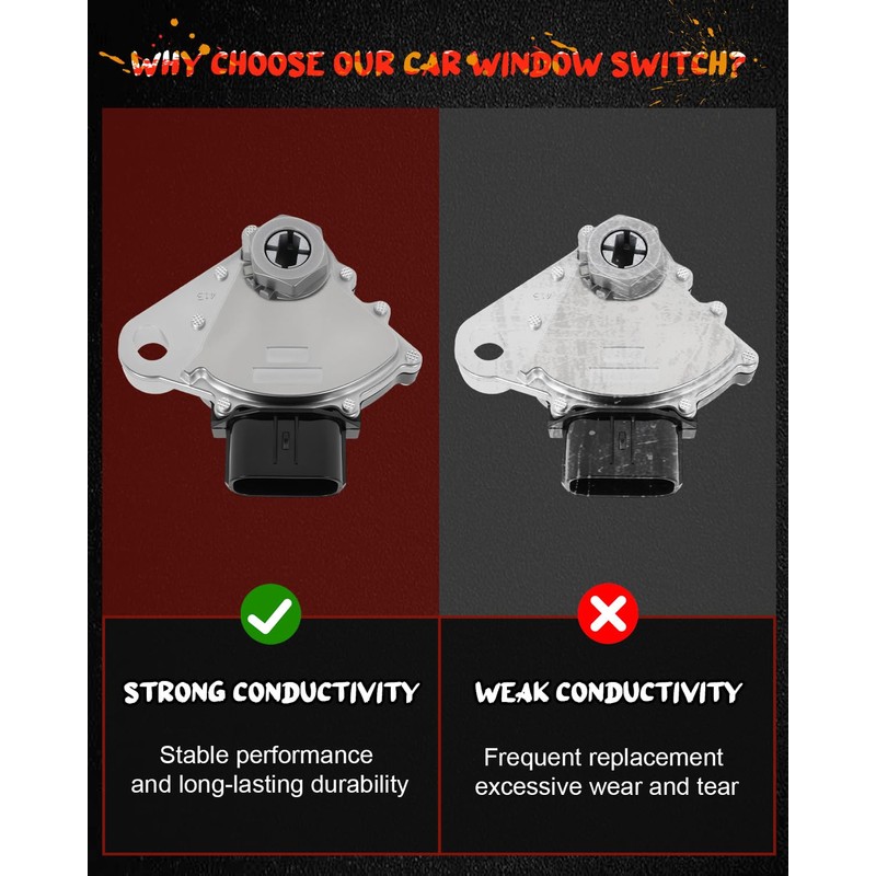 CCIYU Neutral Safety Switch Transmission Range Sensor Neutral Switch Assembly