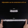 TUPARKA 120 Pcs Disposable Shower Caps Plastic Elastic Bath Cap