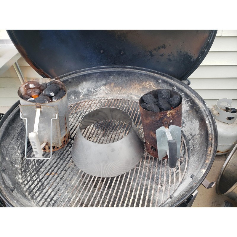 VORTEX (IN) DIRECT HEAT for Charcoal Grills, X-Large Size XL