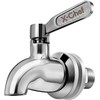 X-Chef Beverage Dispenser Spigot Replacement, Stainless Steel Metal Spigot for