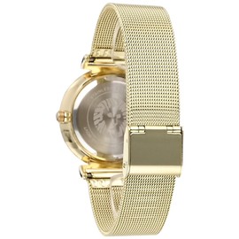 Anne Klein Women's Glitter Accented Mesh Bracelet Watch