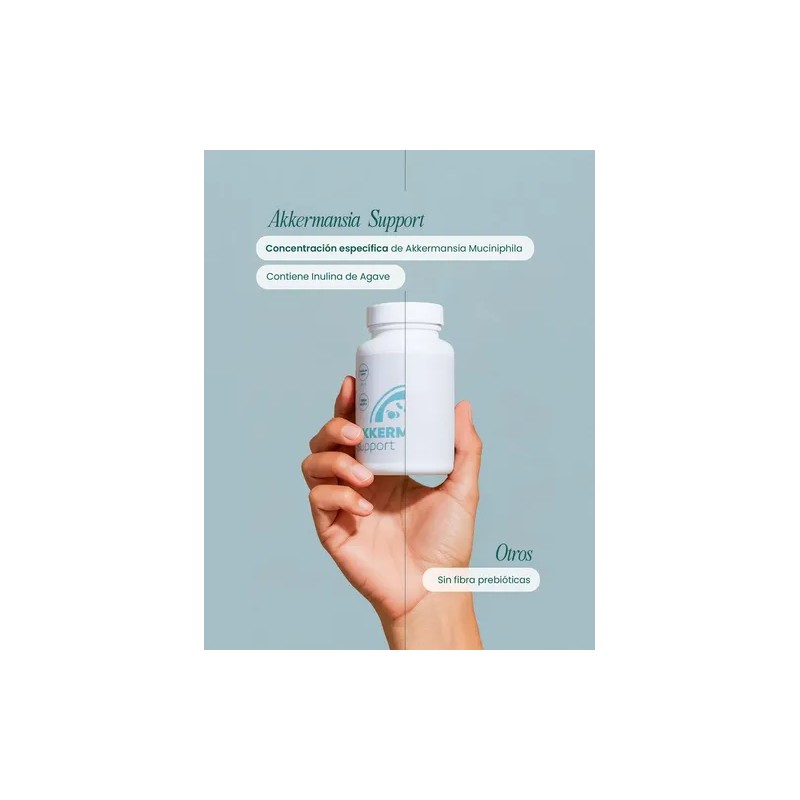 Probióticos Akkermansia 400 Mg Salud Intestinal Y Metabólica Sabor Na