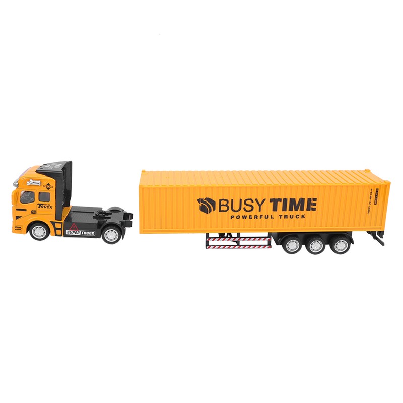 1: 48 Alloy Container Truck Model Toy Highly Simulation Children