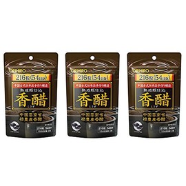 オリヒロ　香醋カプセル徳用　２１６粒【３袋セット】