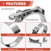 12 Pack 2 inch T-Bolt Hose Clamps, Stainless Steel_304 Working