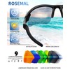 Polarized Sports Sunglasses for Men Women Youth Baseball Running Cycling