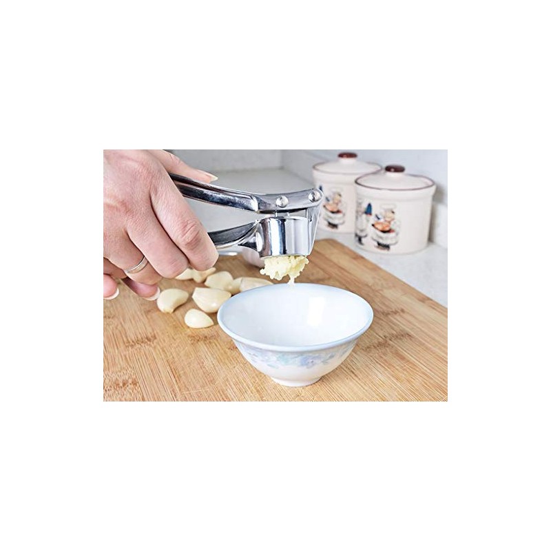 Onwon Garlic Press Mashed Garlic Crusher Peeler Chopper Garlic Puree