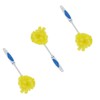 Scrub Buddies Dishwashing Foam Sponges with Handles Bottle/Glass Scrubbers 3Pack