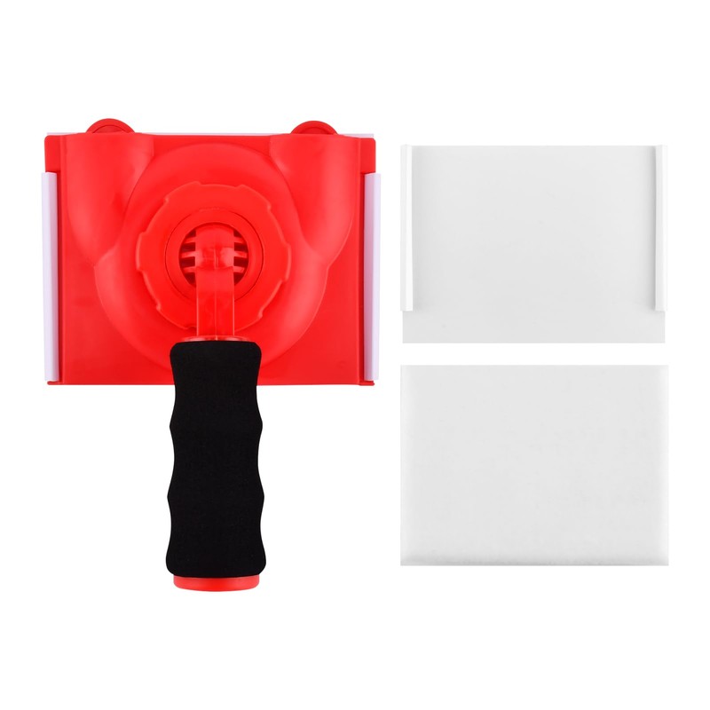 Paint Edger Trimmer with 2 Replacement Pads, Edge Painting Tool
