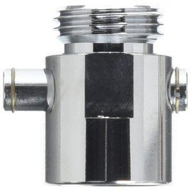 Showerhead Volume Control for Fixed and Handheld Showerheads, Starlight Chrome