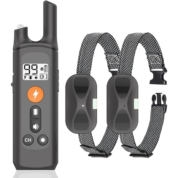JESWO Collar de Entrenamiento para Perro de 800m, Collar Electrico