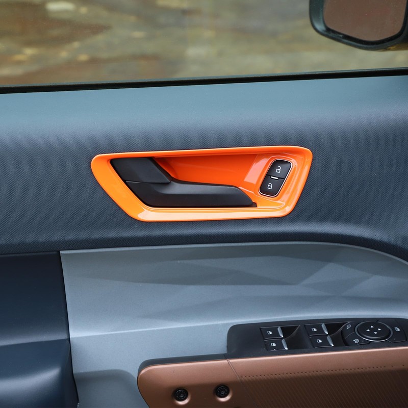 TOYCIDFG Car Inner Door Handle Frame Panel Cover Trim Compatible