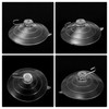 HARFINGTON 4pcs Suction Cup Hooks 2.68" Powerful Vacuum Suction Shower